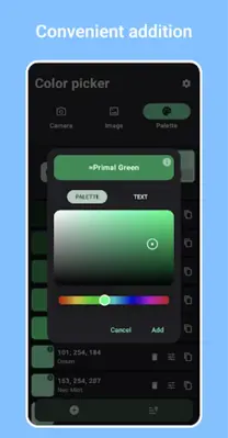 Color picker android App screenshot 1